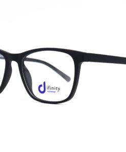 اطار طبي DIFINITY للأطفال مستطيل لون أسود - KS1012 C1