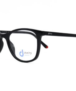 اطار طبي DIFINITY للأطفال مستطيل لون أسود - HB8014 C1