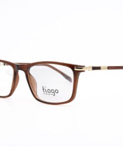 اطار طبي TIAGO للرجال والنساء مستطيل لون بني - RY22633 C3