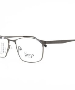 اطار طبي TIAGO للرجال مستطيل لون رمادي غامق - IP4660 C3