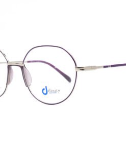 اطار طبي DIFINITY للنساء دائري لون فضي - 0715 C6