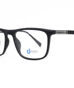 اطار طبي DIFINITY للرجال مستطيل لون أسود - D1506 C5