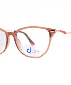 اطار طبي DIFINITY للنساء كات آي لون بيج شفاف - YX0670 C7