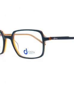 اطار طبي DIFINITY للرجال مستطيل لون أزرق و بيج - HA09 C3