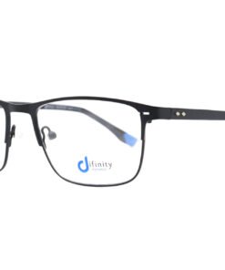 اطار طبي DIFINITY مع عدسات حماية من الأشعة الزرقاء للرجال مستطيل لون أسود - YY9016 C6