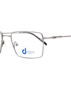 اطار طبي DIFINITY مع عدسات حماية من الأشعة الزرقاء للرجال مستطيل لون رمادي غامق - ML231270 C03