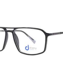 اطار طبي DIFINITY للرجال مستطيل لون أسود - 2330 C1