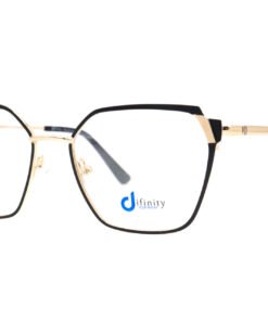 اطار طبي DIFINITY للنساء كات آي لون أسود و ذهبي - 8056 C1