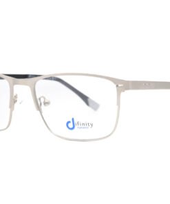 اطار طبي DIFINITY للرجال مستطيل لون فضي - YY9016 C4
