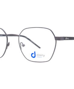 اطار طبي DIFINITY للرجال والنساء مربع لون رمادي غامق و أسود - 7530 C3