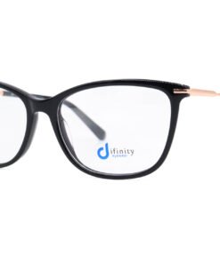 اطار طبي DIFINITY للنساء كات آي لون أسود و ذهبي - 530406 C1