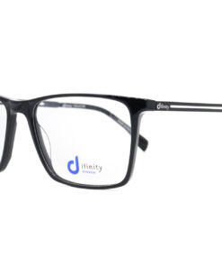 اطار طبي DIFINITY للرجال مستطيل لون أسود - HA04 C9