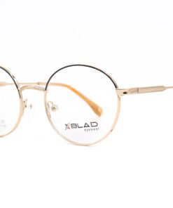 اطار طبي XBLAD للنساء بيضاوي لون ذهبي و أسود - 6062 C4