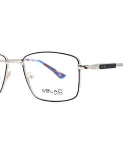 اطار طبي XBLAD للرجال مستطيل لون فضي و أسود - LJM6612 C2