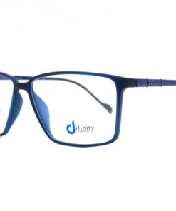 اطار طبي DIFINITY للرجال والنساء مستطيل لون أزرق - IP15025 C6