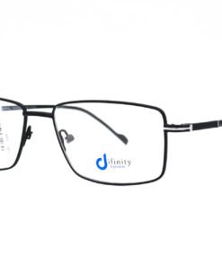 اطار طبي DIFINITY للرجال مستطيل لون أسود - IP242 C1