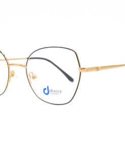 اطار طبي DIFINITY للنساء كات آي لون أسود و ذهبي - 12260 C1