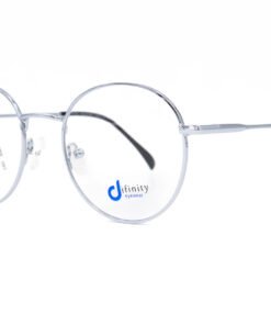 اطار طبي DIFINITY للرجال والنساء دائري لون فضي - 615 C5
