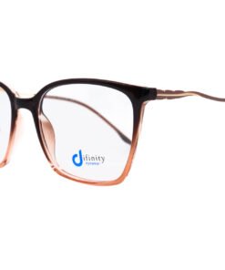 اطار طبي DIFINITY للنساء مستطيل لون تدرجات البني - 15076 C11