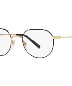 اطار طبي DOLCE&GABBANA للرجال والنساء مربع لون ذهبي و أسود - DG1349 1311