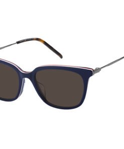نظارة شمسية TOMMY HILFIGER للنساء كات آي لون أزرق - TH 1898/F/S PJP/70