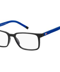 اطار طبي TOMMY HILFIGER للرجال مستطيل لون أسود و أزرق - TH 1786 0VK/17