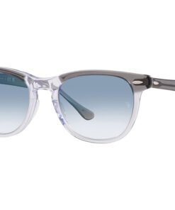 نظارة شمسية RAYBAN للرجال والنساء بيضاوي رمادي شفاف - RB2398 13553F