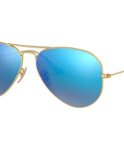 نظارة شمسية RAYBAN للرجال والنساء آفياتو لون ذهبي - RB3025 11217