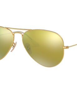 نظارة شمسية RAYBAN للرجال والنساء آفياتو لون ذهبي - RB3025 11293