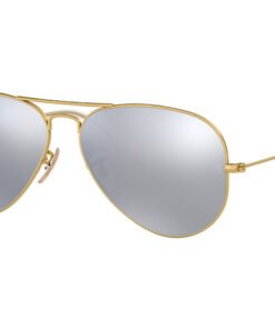 نظارة شمسية RAYBAN للرجال والنساء آفياتو لون ذهبي - RB3025 112W3