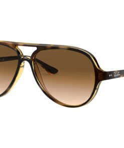 نظارة شمسية RAYBAN للرجال آفياتو لون نمري - RB4125 71051