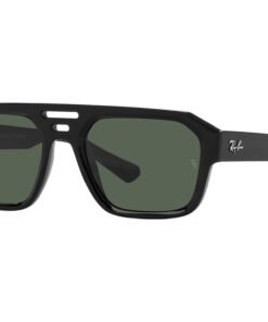نظارة شمسية RAYBAN للرجال مربع لون أسود - RB4397 667771