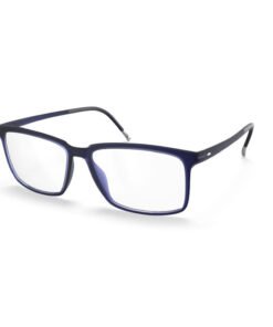 اطار طبي SILHOUETTE للرجال مستطيل لون أزرق - 2928-75 4510