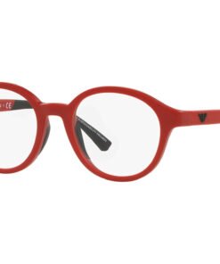 اطار طبي EMPORIO ARMANI للرجال والنساء دائري لون أحمر - EA3203 5624