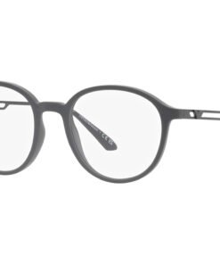 اطار طبي EMPORIO ARMANI للرجال والنساء دائري لون رمادي غامق مطفي - EA3225 5060