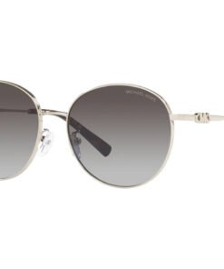 نظارة شمسية MICHEL KORS للنساء دائري لون ذهبي فاتح - MK1119 10148G