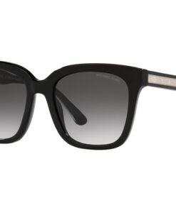 نظارة شمسية MICHEL KORS للنساء مربع لون أسود - MK2163 30058G