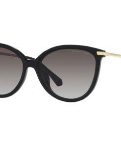 نظارة شمسية MICHEL KORS للنساء كات آي لون أسود و ذهبي - MK2184U 30058G