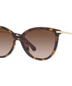 نظارة شمسية MICHEL KORS للنساء كات آي لون نمري و ذهبي - MK2184U 300613