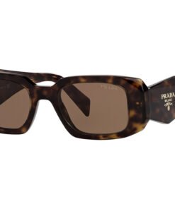نظارة شمسية PRADA للنساء مستطيل لون نمري - PR17WS 2AU8C1