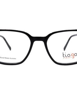 اطار طبي TIAGO للنساء مستطيل لون أسود - 7566 C1