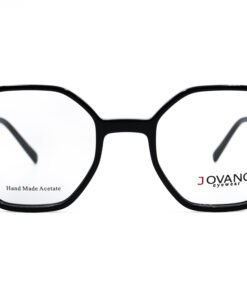 اطار طبي JOVANO للنساء مضلع لون أسود - 7571 C1