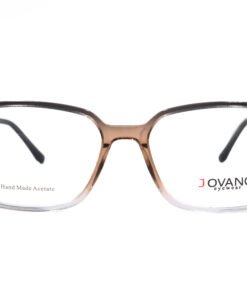 اطار طبي JOVANO للرجال والنساء مستطيل لون تدرجات البني - 7306 C6
