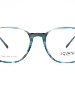 اطار طبي JOVANO للنساء دائري لون أزرق و رمادي غامق - 7427 C3