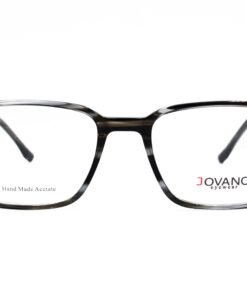 اطار طبي JOVANO للرجال والنساء مستطيل لون أسود - 7575 C4