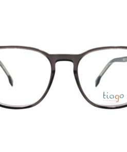 اطار طبي TIAGO للرجال مستطيل لون رمادي - 1680 C3