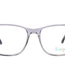 اطار طبي TIAGO للرجال مستطيل رمادي شفاف - 4540 C6