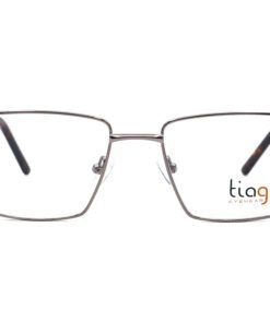 اطار طبي TIAGO للرجال مستطيل لون فضي - 4555 C4