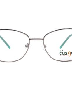 اطار طبي TIAGO للنساء كات آي لون فضي و أخضر - 4551 C4