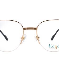 اطار طبي TIAGO للرجال دائري لون ذهبي - CT0446O C1